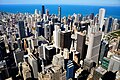 Image 46Aerial view of the Chicago Loop in 2012 (from Chicago)