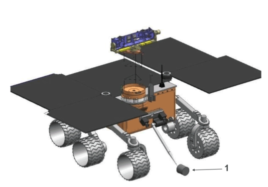 L'astromobile chargé de véhiculer les échantillons de MAX-C jusqu'au lanceur.