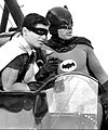 Batman avouéc Robin a la gôcho.