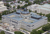 Thomas Jefferson Building aerial photo