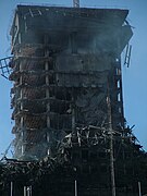 Windsor Tower (Edificio Windsor) ruins