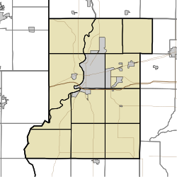 Shirkieville is located in Vigo County, Indiana