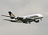 Airbus A380-800 der Singapore Airlines