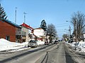 Main street in Alfred