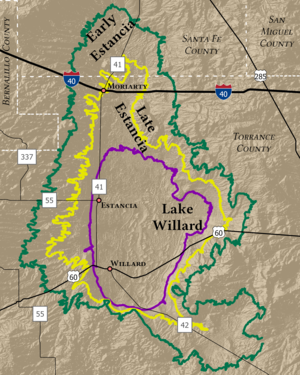 Map of Lake Estancia, created and nominated by Guerillero.