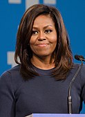 Michelle Obama (2009–2017) Born (1964-01-17)January 17, 1964 (age 60 years, 177 days)