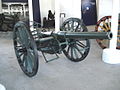 Russian gun 76 K/00 on display in the gun hall.