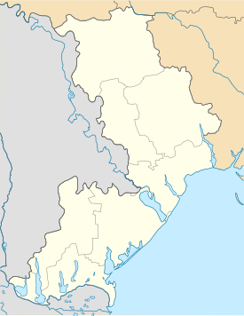 Lebedivka is located in Odesa Oblast