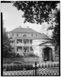 Thumbnail for File:GATEHOUSE IN FRONT OF THE MANIGAULT HOUSE, FROM THE SOUTH - Joseph Manigault House, Gatehouse, 350 Meeting Street, Charleston, Charleston County, SC HABS SC,10-CHAR,21A-2.tif