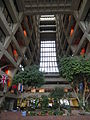 Interior of Wilson Hall at Fermi Lab in Illinois