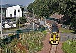 Class 158 at Galashiels, August 2015