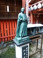 坂本龍馬の像（京都市・岬神社）