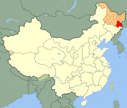 牡丹江市在黑龙江省的地理位置