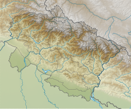 Map showing the location of Kalabaland