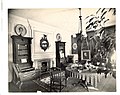 1912 photograph of Longfellow's study shows some of the objects collected in Longfellow House