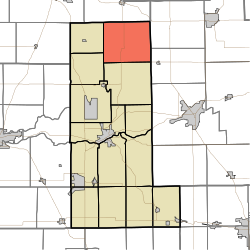 Location in Miami County