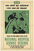 NHSR recruiting poster