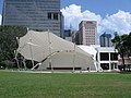 Open air theatre, behind Telok Ayer Hong Lim Green Community Centre.