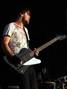 Kelleher performing with Thirty Seconds to Mars in Fontana, California (October 2010)