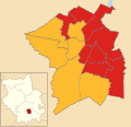 2011 results map