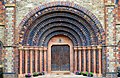 The entrance to Holy Trinity Church, Hartshill