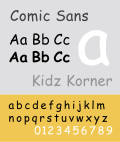 Miniatura para Comic Sans