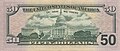 Series 2004 $50 Federal Reserve Note (reverse)