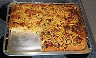 Bolo de cebola/Zwiebelkuchen.