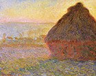 Haystacks, (sunset), 1890–1891, Museum of Fine Arts, Boston