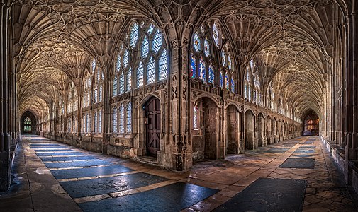 1st: Cloisters at Gloucester Cathedral