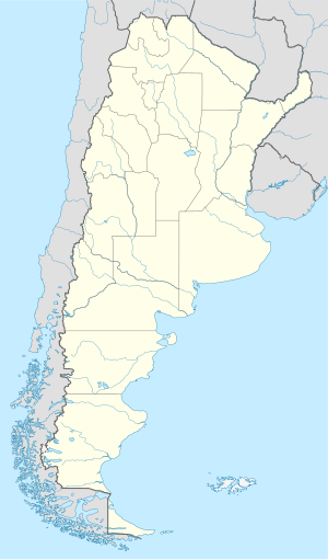 Bandera (pagklaro) is located in Argentina