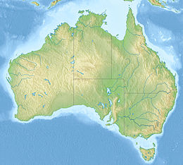 2021 Mansfield earthquake is located in Australia