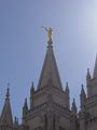 The Angel Moroni atop the Center Spire