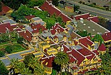Aerial view Winchester Mystery House