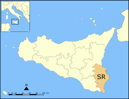 Provincia di Siracusa – Mappa