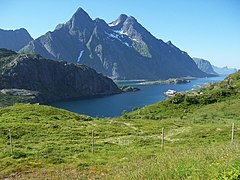 Steinsfjorden in Lofoten