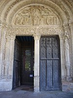 North portal doorway