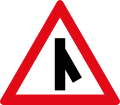 Sharp junction ahead