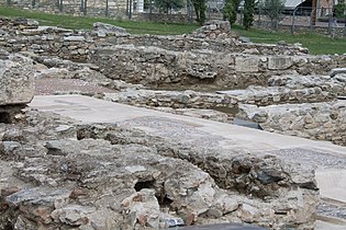 Remains of the Basilica of St. Achillios, destroyed during the Ottoman era