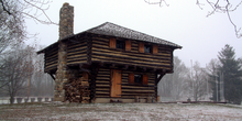 Fort Ouiatenon blockhouse.png