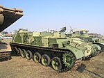 Russian tracked minelaying vehicle