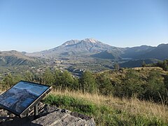 The Sign Of Mount St. Helens In 1980