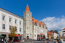 Nytorv, der Neumarkt in Aalborg. (2018)