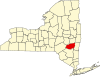 State map highlighting Greene County