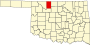 Alfalfa County map