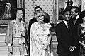 Image 38President Ziaur Rahman with Queen Juliana and Princess Beatrix of the Netherlands in 1979 (from History of Bangladesh)