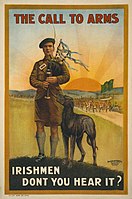 WWI recruitment poster