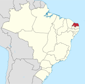 Localização de Rio Grande do Norte