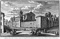 Chiesa di S. Clemente etching, 1753