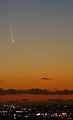 Over Perth, Western Australia at 9 p.m. on 17 January